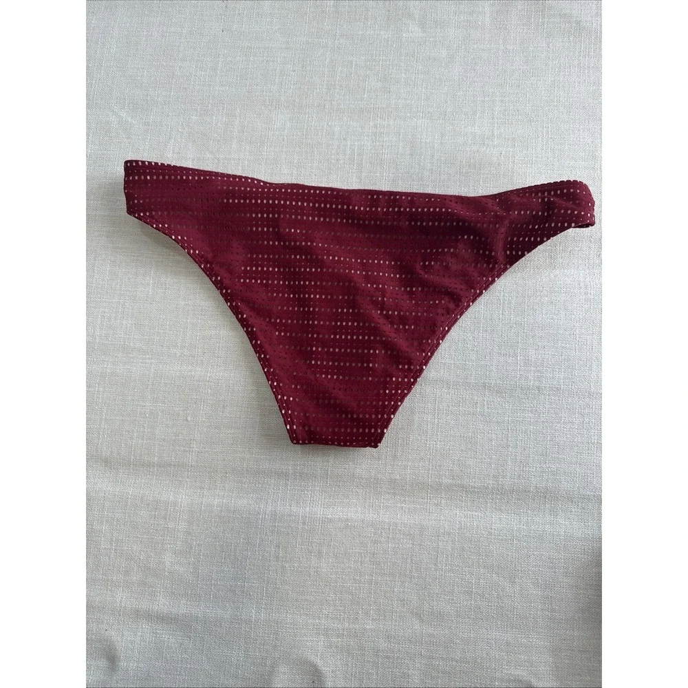 abercrombie Fitch Bikini Set L/XL  Swim Textured Knot‎ F ront  Swimwear Resort